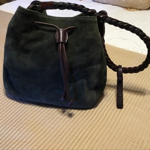Ralph Lauren Handbags - Ralph Lauren Suede bucket bag